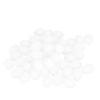 KUIDAMOS Induced Fake Eggs, Plastic Special Purpose Simulation Lifelike Fake Bird Pigeons Nests Hatching Induced Eggs, 50PCS, 3.5x2.6x2.6cm(White) view 1