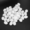 KUIDAMOS Induced Fake Eggs, Plastic Special Purpose Simulation Lifelike Fake Bird Pigeons Nests Hatching Induced Eggs, 50PCS, 3.5x2.6x2.6cm(White) view 4