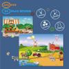 GRANDLMOON Magnetic Portable Playboard Farm Life (58 Pcs) view 2