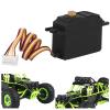 VGEBY RC Metal Gear Servo, 12428 12423 Servo High Torque Replacement Upgrade Accessory Fit for WLtoys 12428 12423 RC Model Car Car Model Accessory 12428 Servo view 2