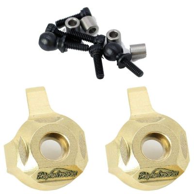 Power Hobbies Axial SCX24 Brass Front Steering Knuckle