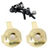 Power Hobbies Axial SCX24 Brass Front Steering Knuckle view 1
