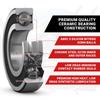 FastEddy Bearings Compatible with CEN Genesis 46 RTR Ceramic Sealed Bearing Kit view 2