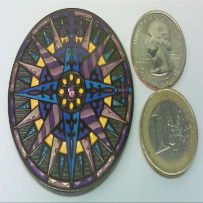 2010 Compass Rose Geocoin Corvo Edition