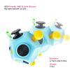 12 Sided Finger Cube Toys, Fidget Toys Relief Stress, Autism and Anxiety Depression for Kids Adults (Blue, Normal) view 2