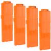 OIMIO Soft Bullet Clips 18-Darts Quick Reload Clips Magazine Clips for Nerf Toy Dart Gun 4pcs (Orange) view 1