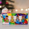 ZNZ Magnetic People Figures for Kids 4 Pieces Toys Compatible with Magnetic Tiles Magnet Blocks for Boys and Girls Gifts view 2