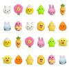 QINGQIU 24 PCS Easter Mochi Squishy Toys Stress Relief Squishies for Kids Boys Girls Toddlers Easter Basket Stuffers Egg Fillers Gifts Party Favors view 1