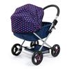 Bayer: 4-in-1 Toy Baby Doll Pram Stroller Cosy Set - Dolls Up to 18" (Blue/Purple) | Pretend | Dress up view 4
