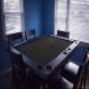 Game Night Table Topper 48"x48" Black - GNTT1006BLK view 3