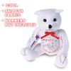 ArtCreativity Plush Autograph Teddy Bear, 1 Piece, Graduation Autograph Stuffed Animal, 11 Inch Stuffed Toy with White Smooth Fabric, Cute Hospital Get Well Soon Gift, Unique Baby Shower Idea view 4