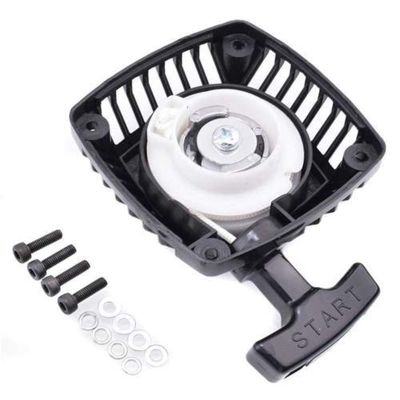 DAPENGNIAO Suitable for HSP Remote Control Model Car 1/5 Gasoline Engine Handle 25023 Engine Electric Starter 23-30cc Rear Cover Shell Suitable for RC Cars DIY Accessories (Color : Hand Puller)