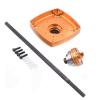 DAPENGNIAO Suitable for HSP Remote Control Model Car 1/5 Gasoline Engine Handle 25023 Engine Electric Starter 23-30cc Rear Cover Shell Suitable for RC Cars DIY Accessories (Color : Rear Cover) view 3