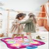 SUNLIN Dance Mat for Girls Ages 3-8, Interactive Dancing Game Pad, Pink view 4