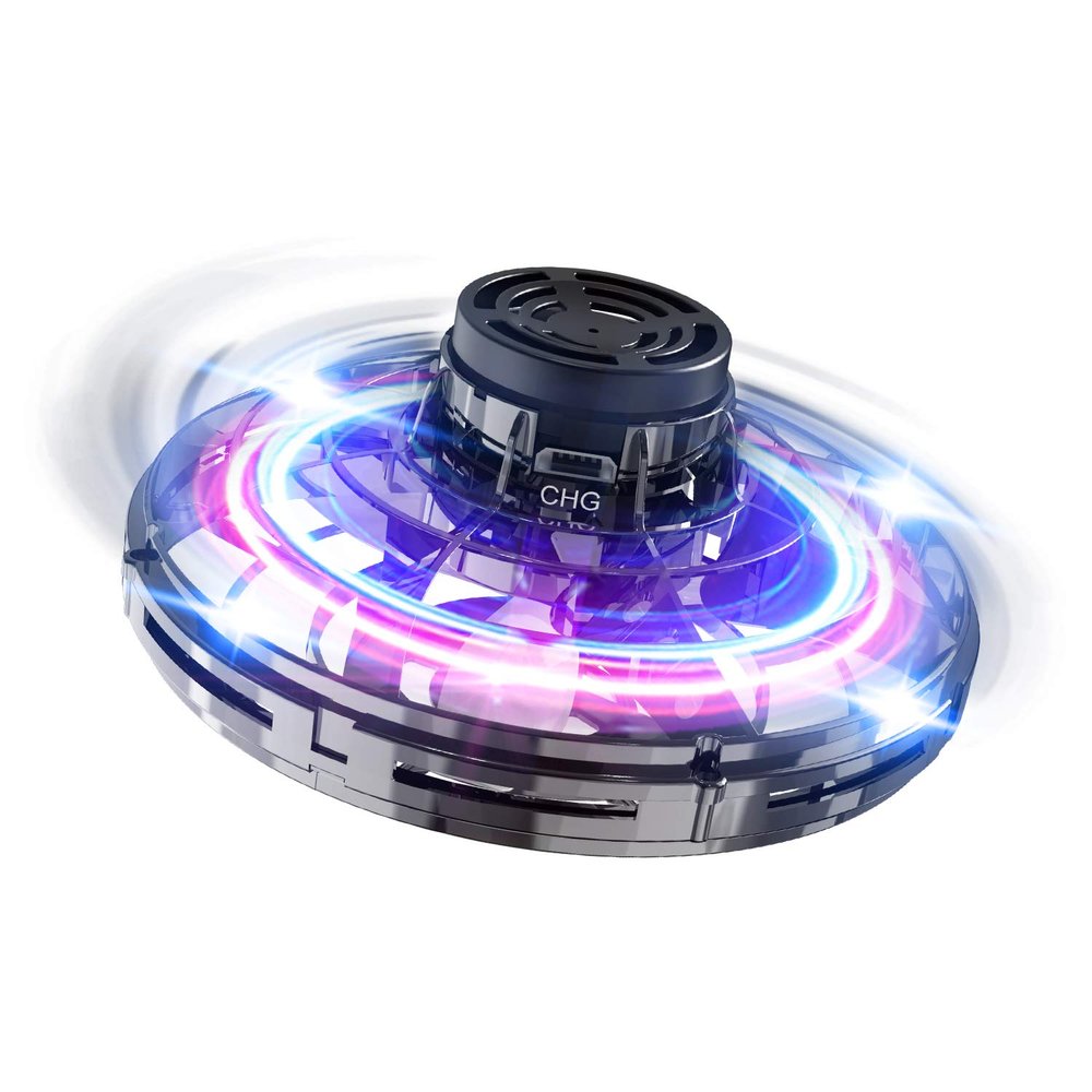 FLYNOVA Hand Operated Mini Drones,UFO Magic Flying Orb Ball Toys with Lights,Hover Boomerang Flying Spinner,Christmas Birthday Gifts for 6 7 8 9 10 11+ Boys Girls Teen,Kids Adults Indoor Outdoor Toys