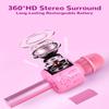 Amazmic Toys for Girls, Kids Karaoke Microphone Toddler Microphone for Kids with Lights, Birthday Gift for Girls, Boys Toy Age 3 4 5 6 7 8 9 10-14+(Pinkcolor) view 2