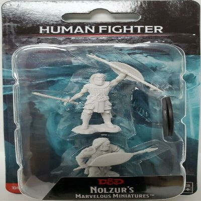 D&D Nolzur's Marvelous Unpainted Miniatures: Human Fighter Male (2)