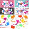 JOYIN 28 Packs Valentines Day Sticky Hands with Card Headers for Kids Party Favor, Classroom Exchange Prizes, Valentines Day Greeting Cards, Party Favors and Exchange Gifts view 1