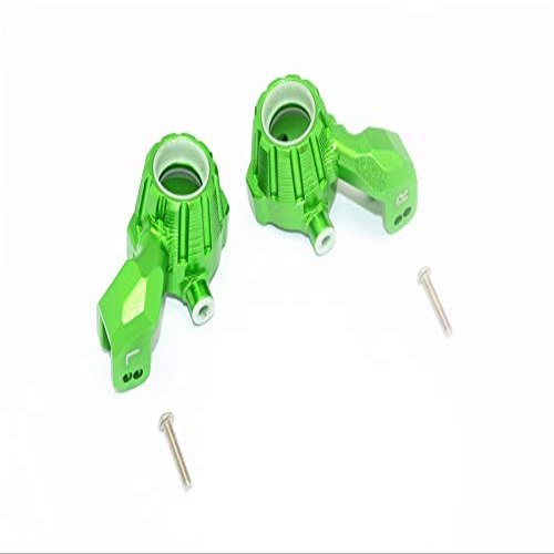 GPM for TRAXXAS 1/10 MAXX Monster TRUCK-89076-4 Aluminum Front Knuckle ARMS -4PC Set (Green)