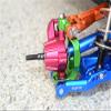 GPM for TRAXXAS 1/10 MAXX Monster TRUCK-89076-4 Aluminum Front Knuckle ARMS -4PC Set (Green) view 3