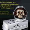 Astronaut Skull Money Box Space Man Piggy Bank Skull Astronaut Piggy Bank Designer As A Gift for Firends (1pcs) view 3