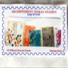 100 Different Republic India Definitive Stamps + 16 Pcs Different Old Indian Coins Superb Pack - Paise, Rupee, Gandhi Commemorative (1950-90) - Rare Historical Collectibles Set view 3