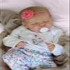 JIZHI Lifelike Reborn Baby Dolls Girl, 17 Inch Real Baby Doll Soft Body Realistic Newborn Vinyl Silicone Baby Doll Full Body Poseable Real Life Baby Dolls with Feeding Kit Gift Box for Kids Age 3+ view 1