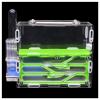 MTFZD Ant Farm DIY Acrylic Ant Nest Underground Ant Farm Ant House with Feeding Area Pet Anthill Insect Villa Workshop Castle 15115cm (Color : Green) view 1