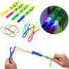 Rocket Copters Slingshot LED Light Up Helicopters, 6 Copters and 3 Launchers - As Seen on TV for Unisex Children view 2