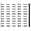 VGEBY 50Pcs RC Screw Kit, RC Car Wheel Rims Hub Screws Stainless Steel Screws for 1/10 RC Crawler Car(M3) Rc Wheel Hub Screws 1/10 Rc Crawler 1.9 Beadlock Wheels view 2