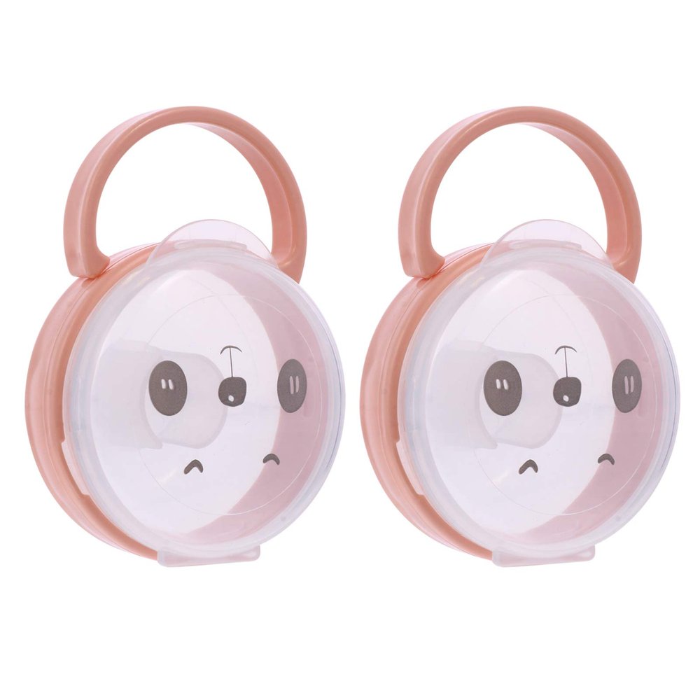 2pcs Box storage box travel case case Storage Case carrying case organizer case container clip pp baby