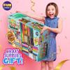 3 Layers Jumbo Arts and Crafts Supplies Warehouse, Biggest Chest Box 17.91Wx12.4L Includes 1600+ Giant Craft Materials Kit for Kids 6-12 Creative Toys Birthday Gift for Preschool Girls and Boys view 3