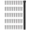 50Pcs RC Car Wheel Rims Hub Screws Kit - Stainless Steel M2.5 for 1/10 RC Crawler Car, Lug Screws, Tornado Clips view 3