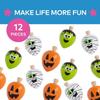 Halloween Wood Spin TOP - Toys - 12 Pieces view 4