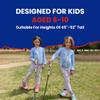 Fingerprints Junior Golf Club- Igniting Passion and Nurturing Skill in Left-Handed Kids, 45"-52" Tall - The Perfect Starting Point for Their Golf Journey view 3