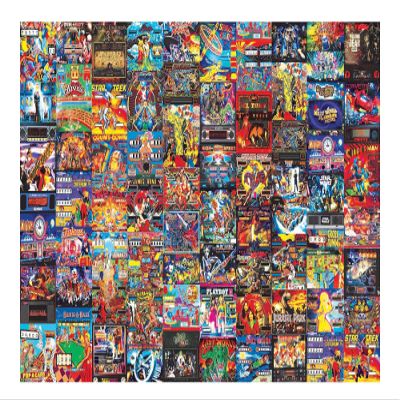 Pinball Parlor Retro Arcade Puzzle for Adults and Kids | 1000 Piece Jigsaw Puzzle Toy | Interactive Brain Teaser for Family Game Night | 28 x 20 Inches