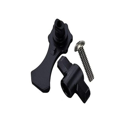 Aluminum Body Shell Lock For 1:10 Traxxas HOSS 4X4 VXL/E-Revo 2.0 VXL/Rustler 4X4 VXL/MAXX - 3Pc Set Black