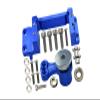 Aluminum Servo Mount +25T Aluminum Servo Horn With Built-In Spring For Arrma 1:5 KRATON 8S BLX/OUTCAST 8S BLX/KRATON EXB Roller - 19Pc Set Blue view 1