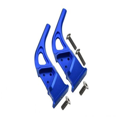 1/7 INFRACTION/INFRACTION V2 / LIMITLESS Upgrade Parts Aluminum Rear Wing Mount - 2Pc Set Blue