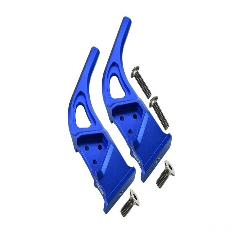 1/7 INFRACTION/INFRACTION V2 / LIMITLESS Upgrade Parts Aluminum Rear Wing Mount - 2Pc Set Blue