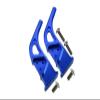 1/7 INFRACTION/INFRACTION V2 / LIMITLESS Upgrade Parts Aluminum Rear Wing Mount - 2Pc Set Blue view 1