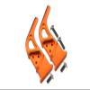 GPM for Arrma 1/7 Infraction/Infraction V2 / Limitless Upgrade Parts Aluminum Rear Wing Mount - 2Pc Set Orange view 1