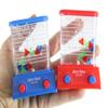 Curious Minds Busy Bags 12 Small Water Games Triangle Challenge - Push Button to Put Triangles in Slot - Hand Held Travel Arcade Game Party Favor (Bulk - 12 Water Games) view 2