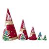 BuyRussianGifts Russian Santa Nesting Dolls Snowman Christmas Tree view 3