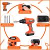 Elitoky Kids Tool Set - 35 PCS Toddler Tool Set with Tool Box & Electronic Toy Drill, Pretend Play Kids Construction Toy, Toddler Boy Toys, Toy Tools for Kids Ages 3,4,5,6,7,8 Years Old view 3