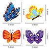 BeYumi 30 Pack Springtime Butterfly Centerpiece Sticks Bobber Table Toppers Cupcake Toppers, Butterfly Theme Party Supplies Photo Booth Props Wall dcor for Baby Shower Spring Summer Themed Party view 3