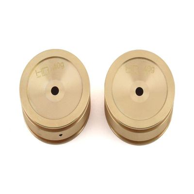 HRSXTF265H ot Racing Aaxial SCX24 Brass Wheel (2) HRASXTF265H