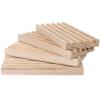 Spin Master Games, Wooden Domino Racks, Set of 4 Trays for Mexican Train Dominoes, Dominoes Games, Classic Game, Kids Game, Adults & Kids Ages 8+ view 2