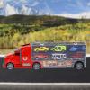Kidplokio 1:24 Scale Diecast Hot Rod Car Carrier for Toy Race Cars, Boys Ages 3-8 view 2