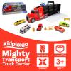 Kidplokio 1:24 Scale Diecast Hot Rod Car Carrier for Toy Race Cars, Boys Ages 3-8 view 3